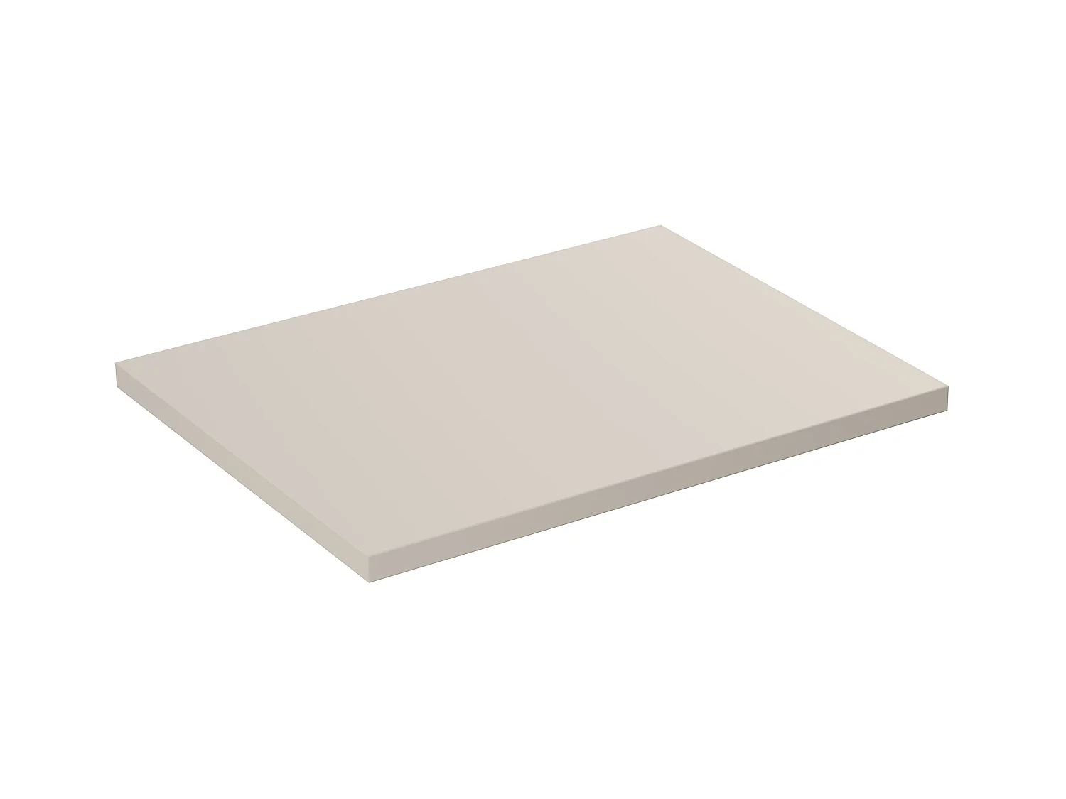 FR ensemble salle de bain Adel Cashmere 60 cm avec meuble, plan de toilette et vasque à poser Smile
