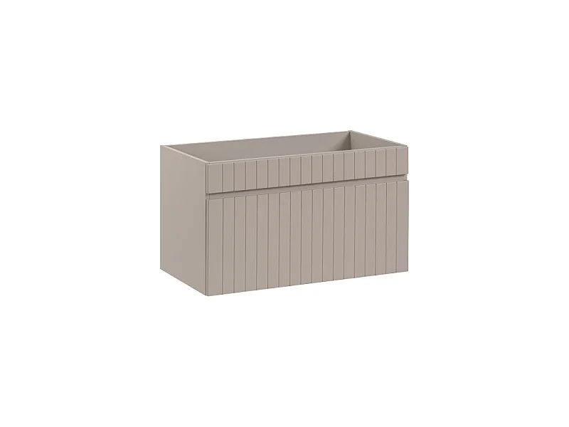 Ensemble de meubles 80 cm avec vasque à poser SKY SET - Iconic Cashmere