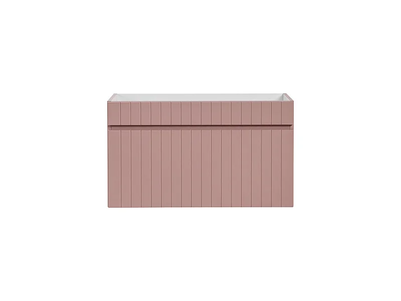 Ensemble salle de bain Iconic Rose 80 cm avec vasque à poser SKY