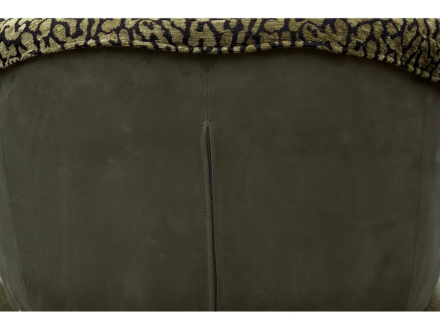 Silla de comedor - Verde tejido plano - ELARIA