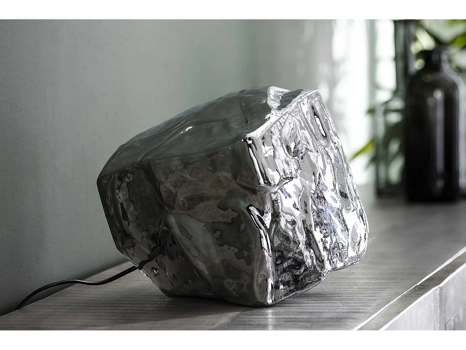 Lampes de table - argent Verre - EDESSA
