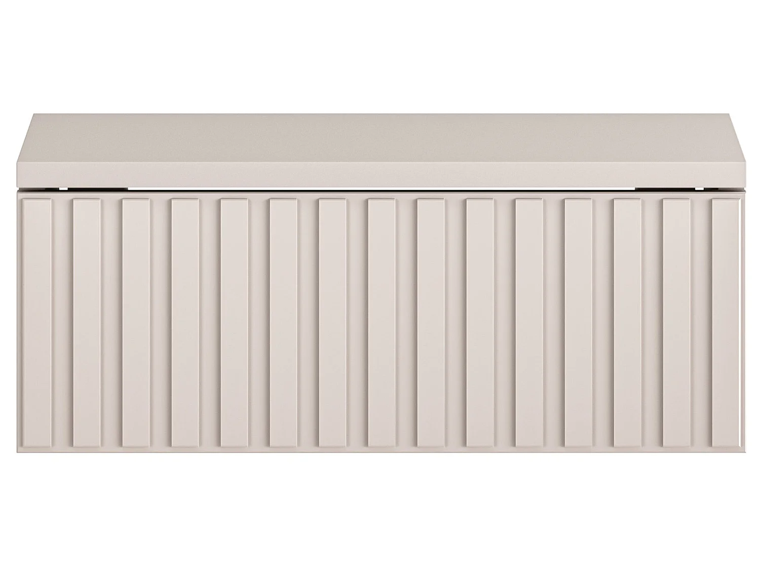 Nachttisch, Taupe, 45 cm - Caletto