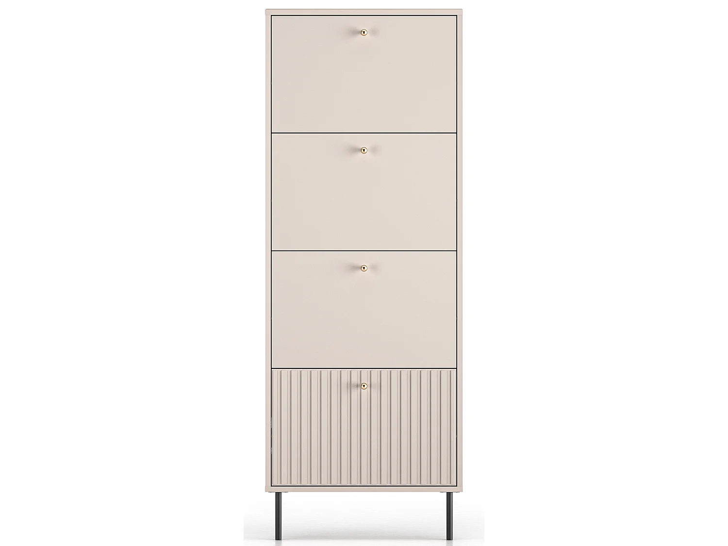 Schuhkipper, Taupe, 60 cm - Caletto