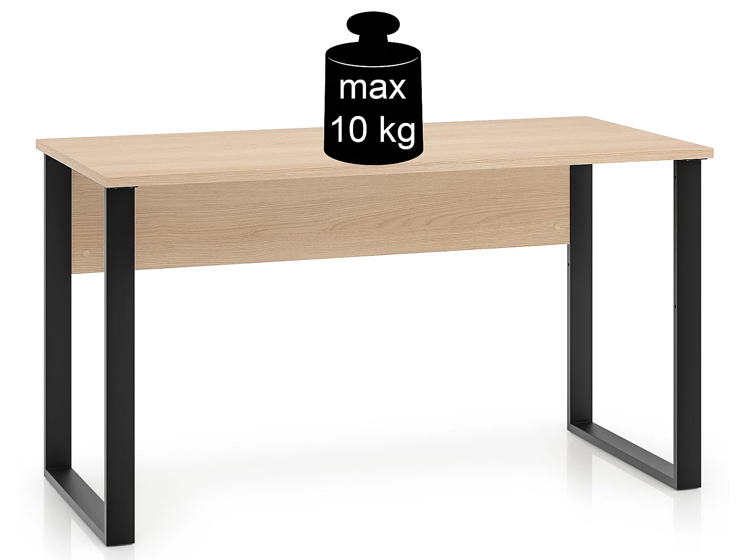 Bureau - 138 cm - Chêne - Odelis