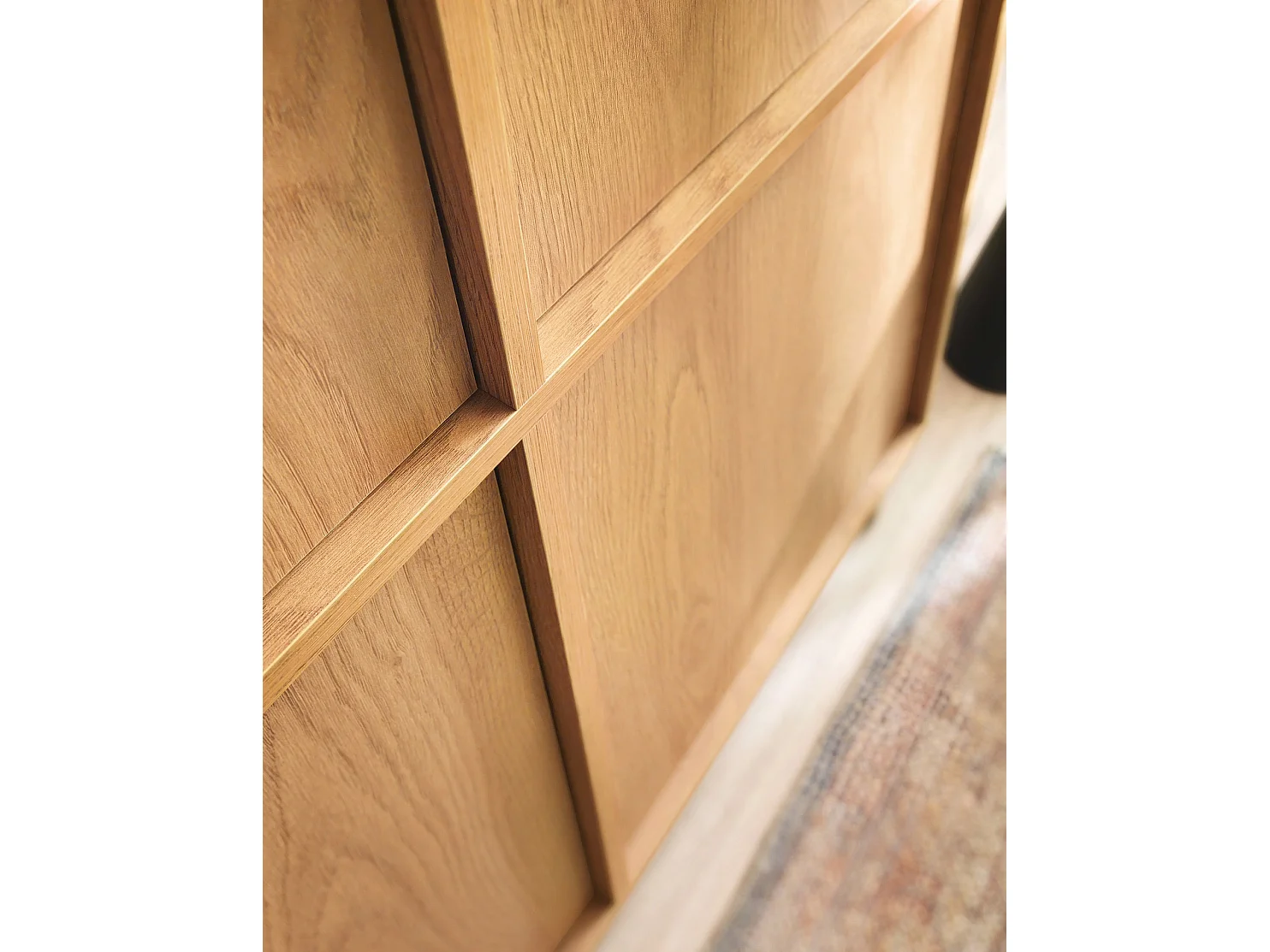 Aparador - 98 cm - efecto roble - Yasumi