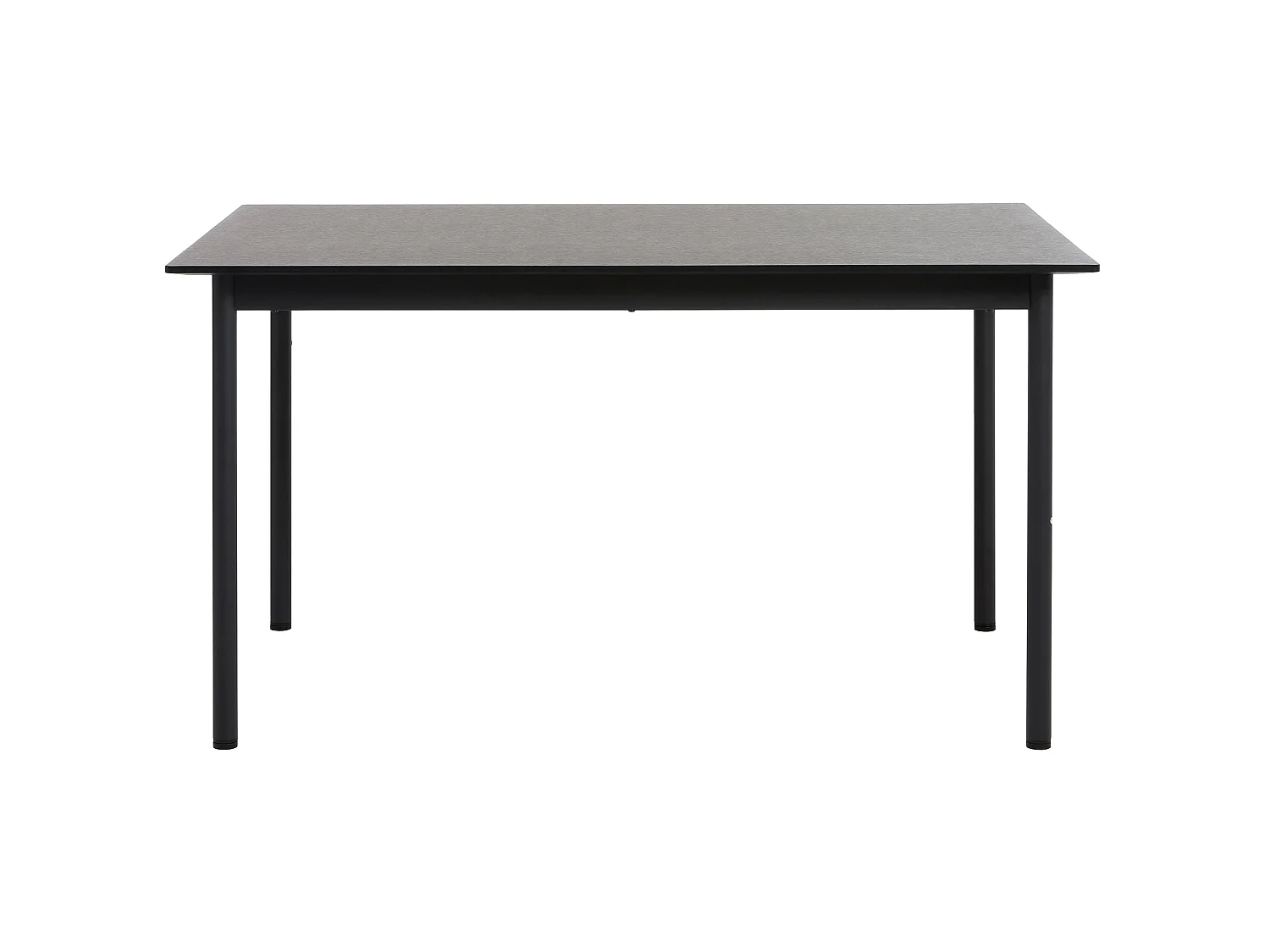 Eettafel, zwart eiken, 140 cm – Mogest