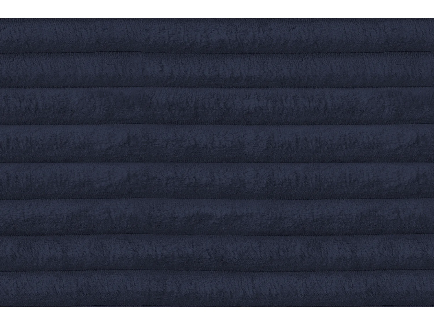 FAUTEUIL MONACO, tissu velours côtelé bleu marine