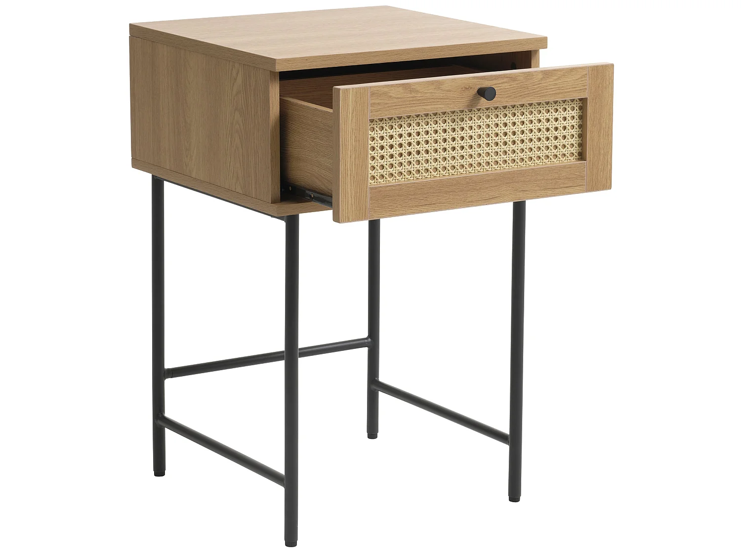 Table de chevet - 45 cm - Beige - Mogest
