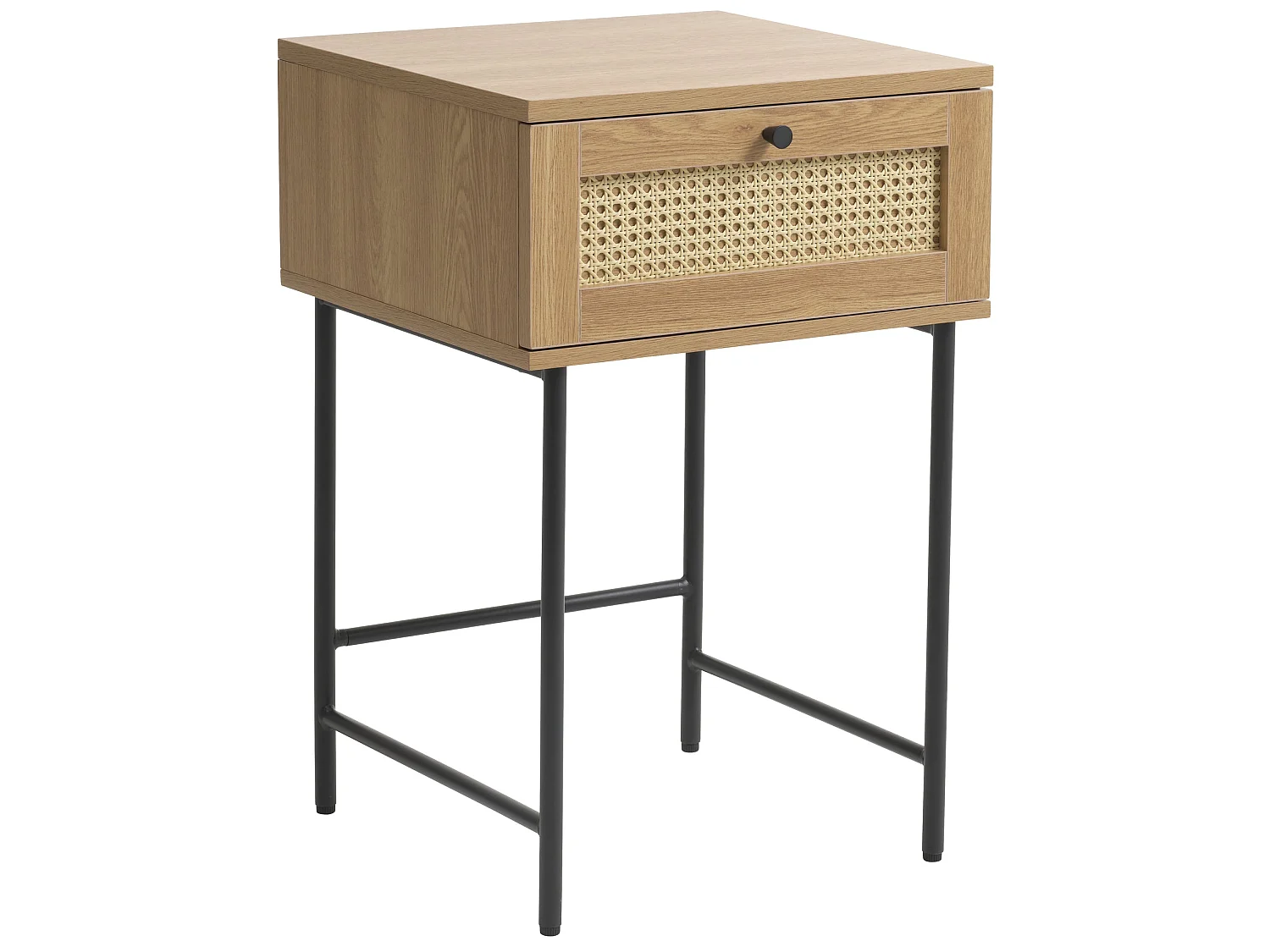 Table de chevet - 45 cm - Beige - Mogest