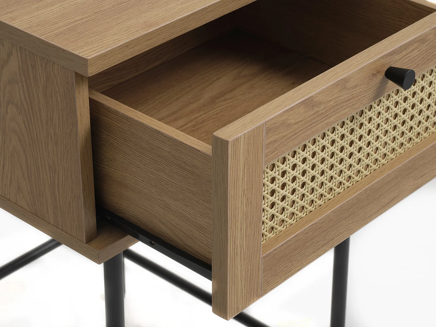 Table de chevet - 45 cm - Beige - Mogest