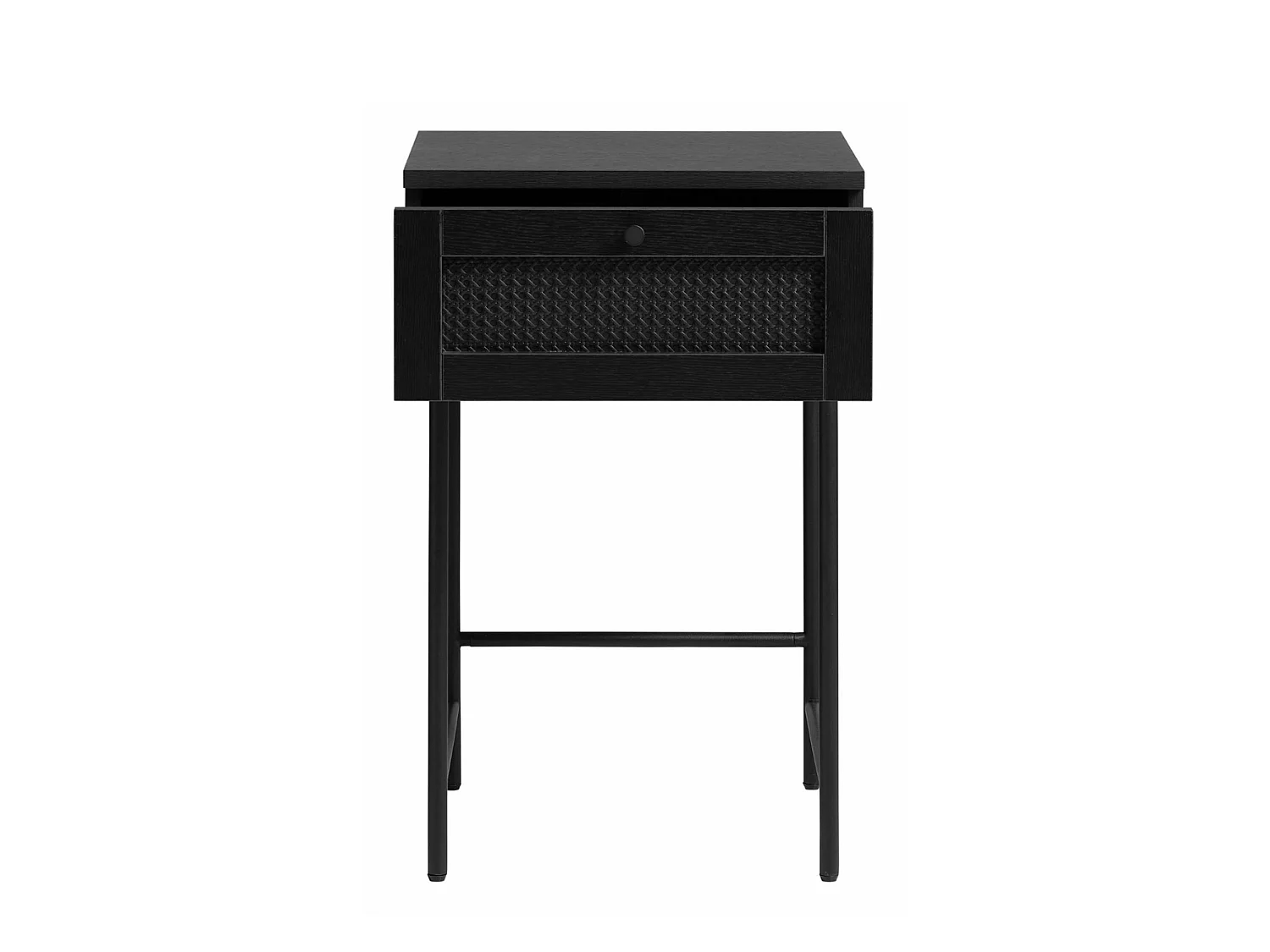 Table de chevet - 45 cm - Noir - Mogest