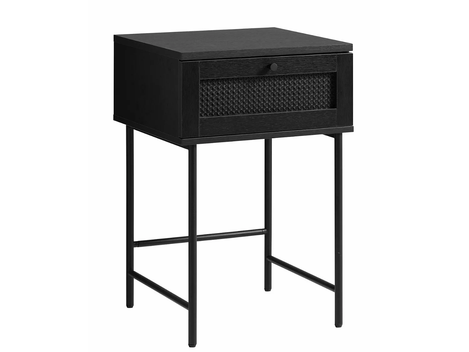 Table de chevet - 45 cm - Noir - Mogest