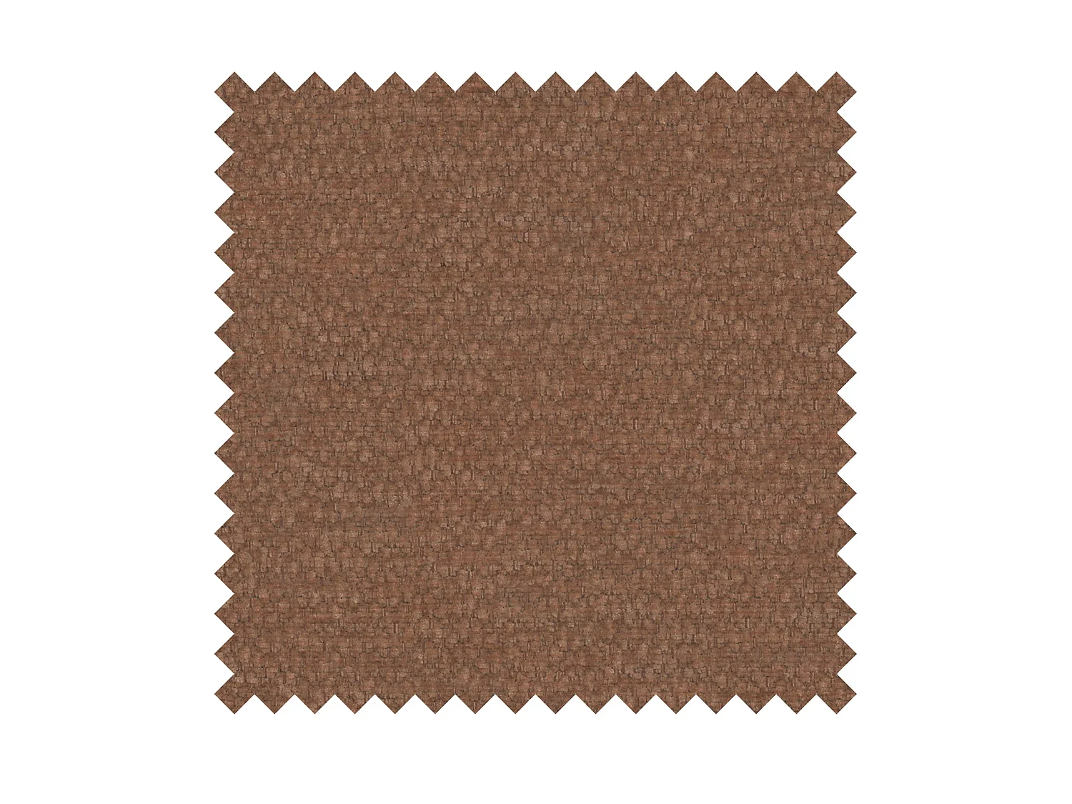 Canapé d'angle - 245 cm - chenille pêche - Kaveo universel avec angle