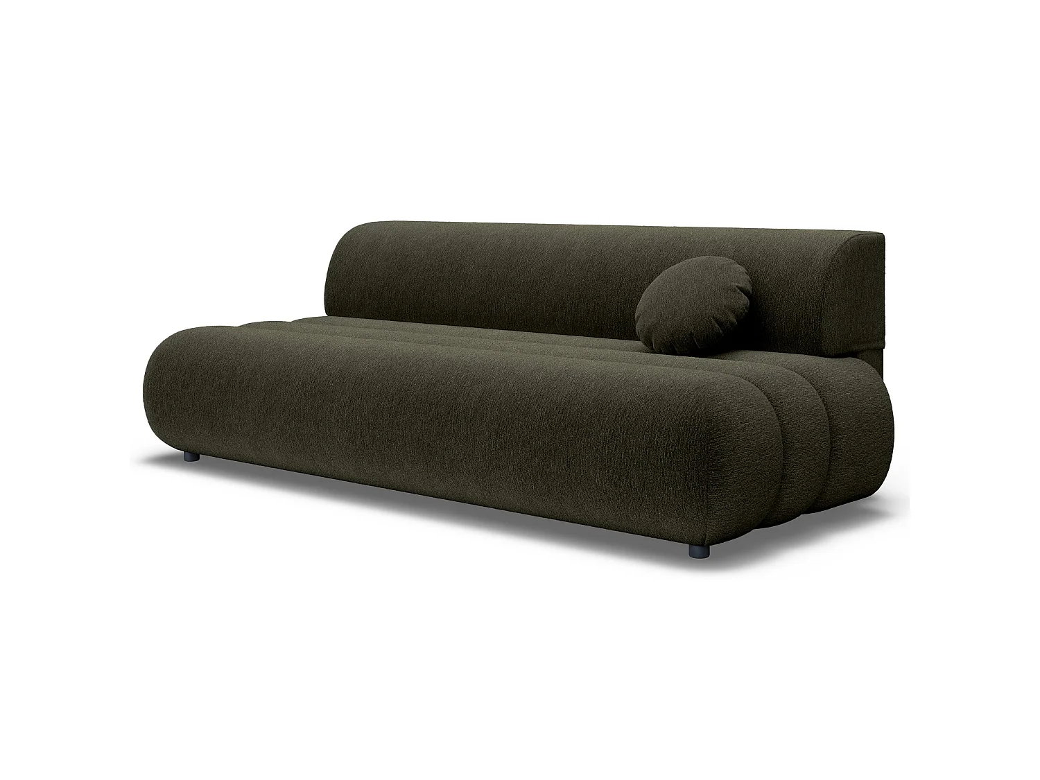 Canapé - 214 cm - Chenille Vert - Arione