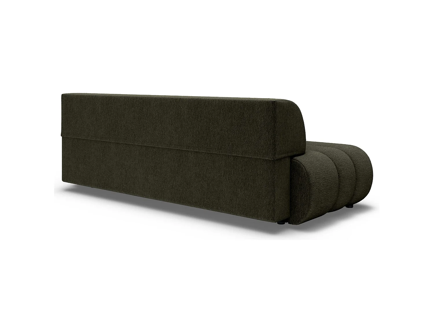 Canapé - 214 cm - Chenille Vert - Arione