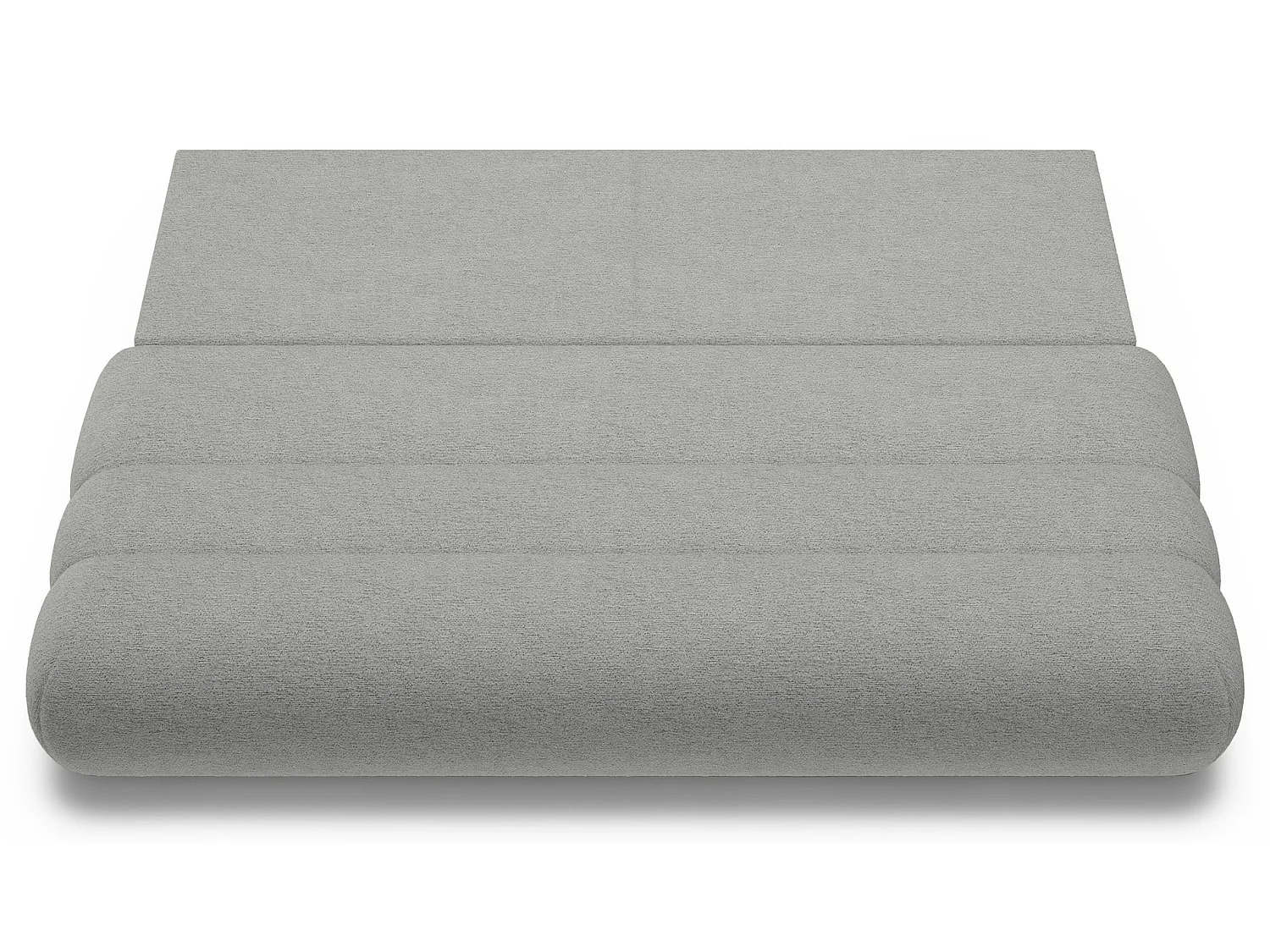 Canapé - 214 cm - Chenille Gris clair - Arione