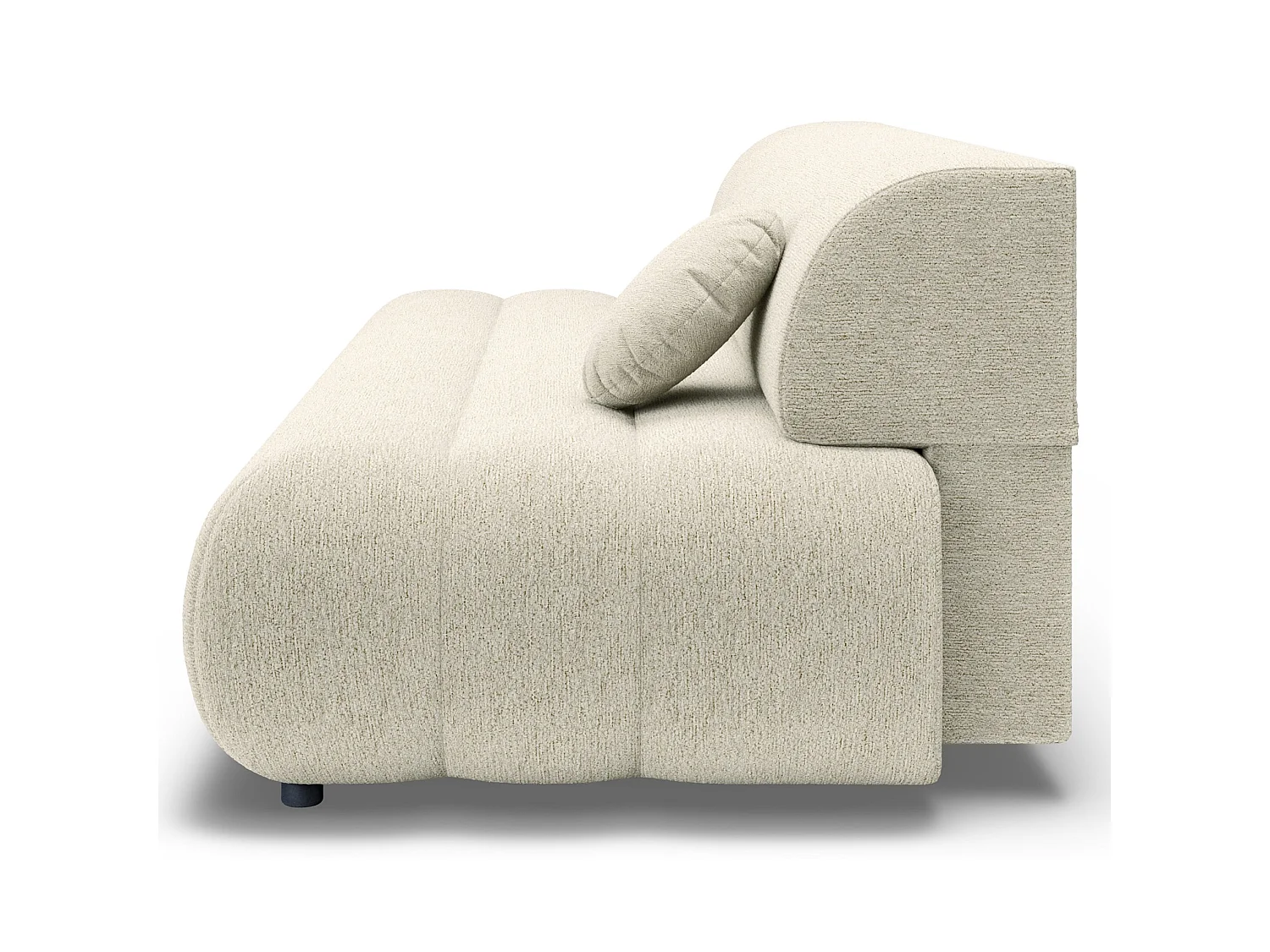 Canapé - 214 cm - Chenille Crème - Arione