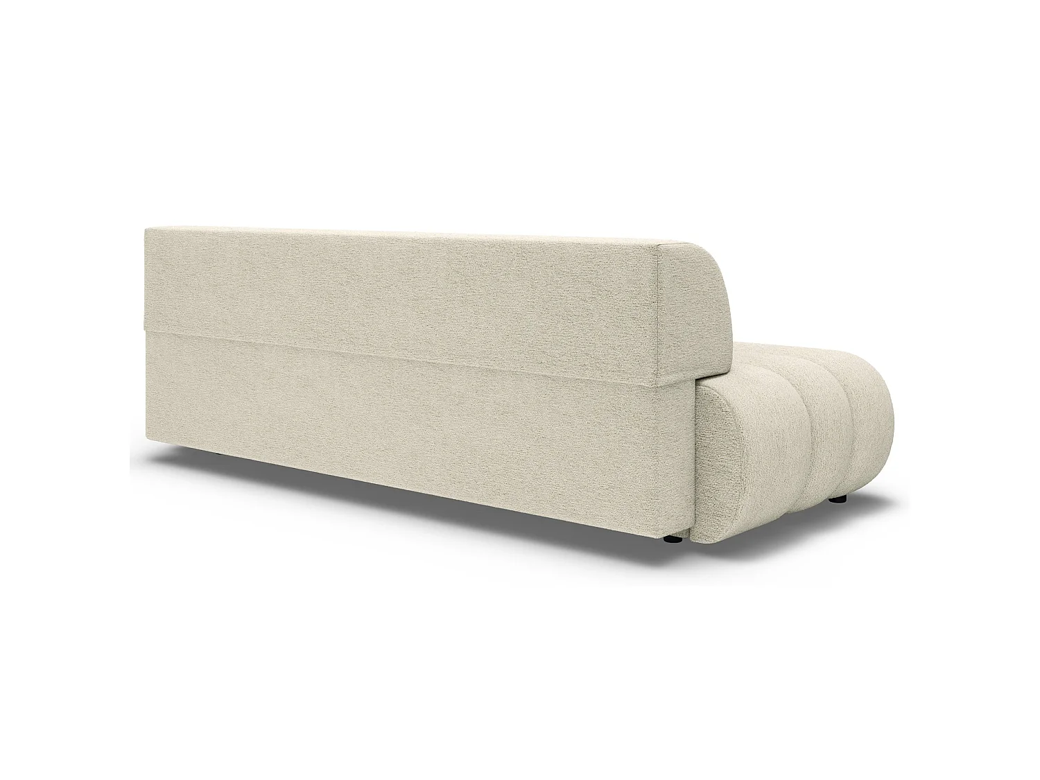 Canapé - 214 cm - Chenille Crème - Arione