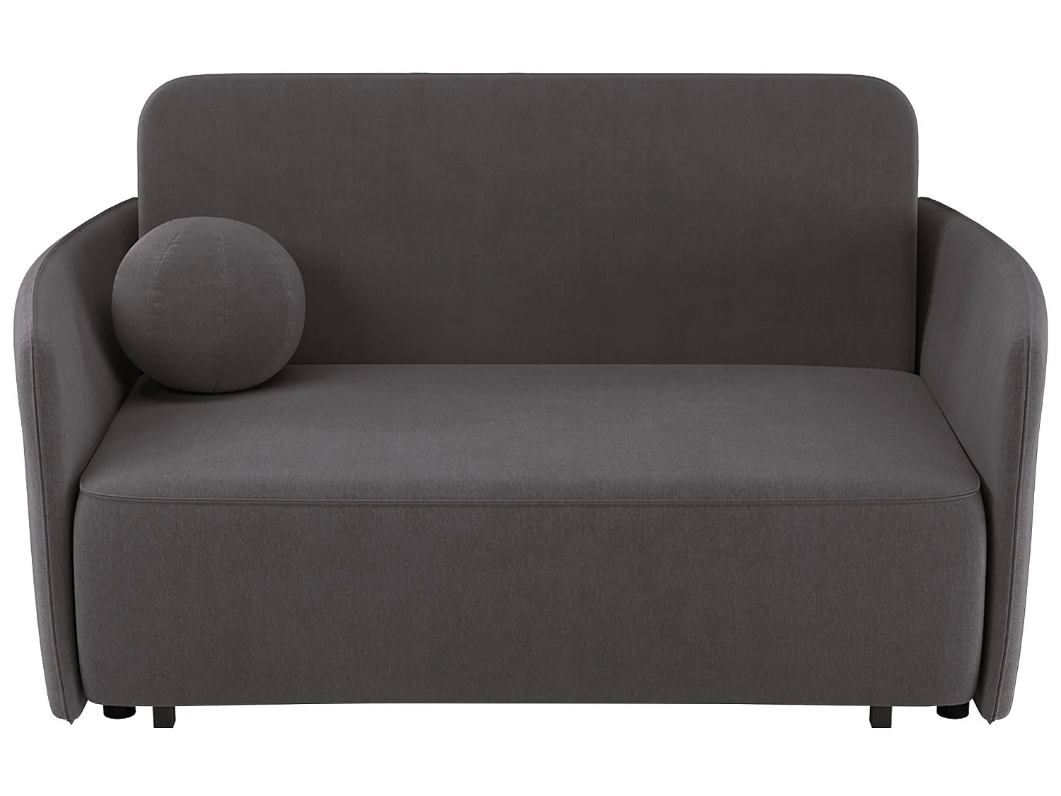 Slaapbank, 165 cm – Paxi, chenille stof