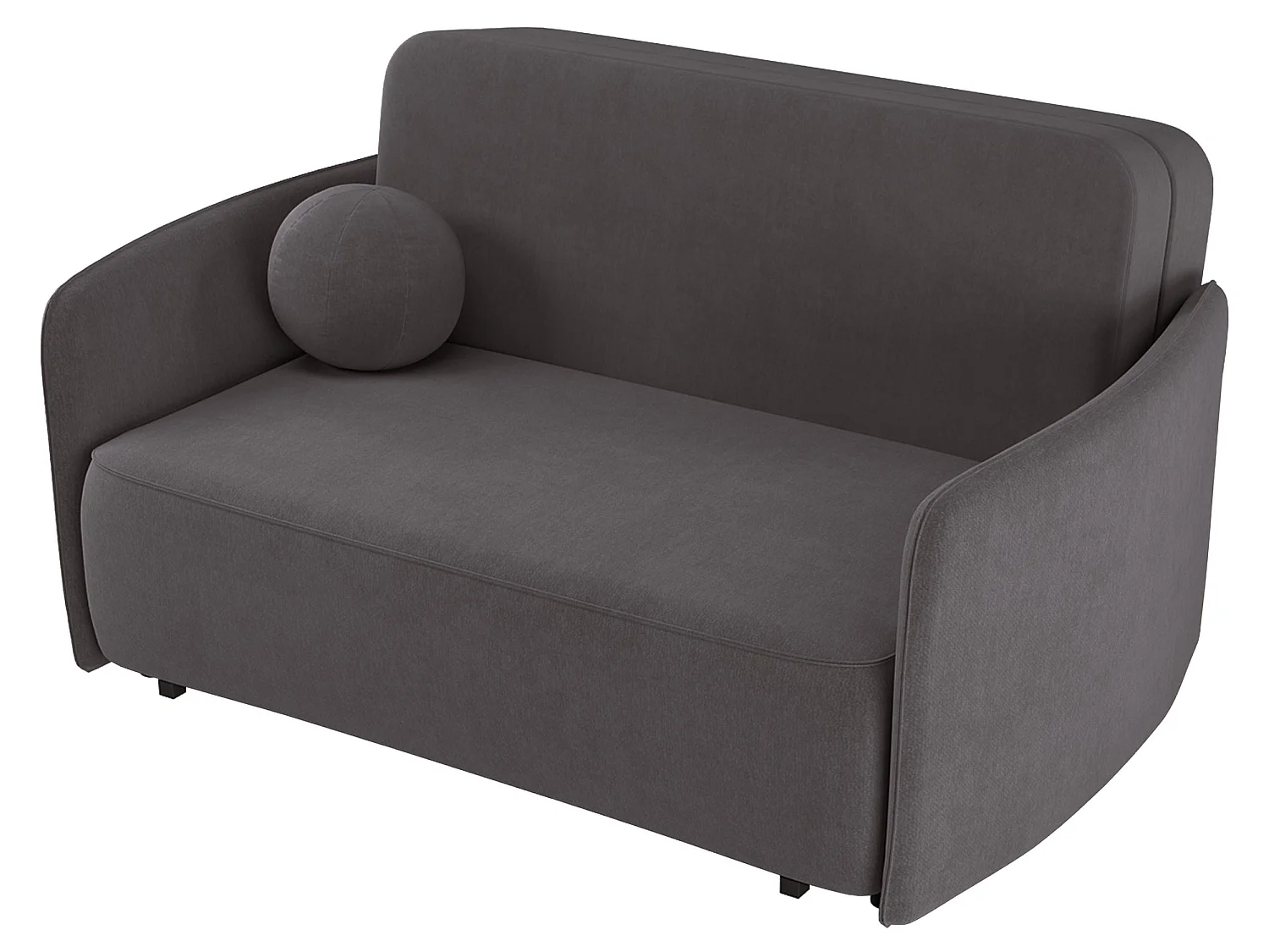 Slaapbank, 165 cm – Paxi, chenille stof