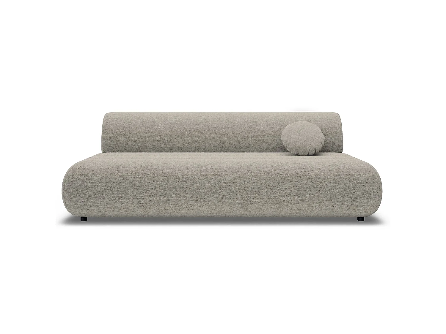Canapé - 214 cm - Chenille Grėge - Arione