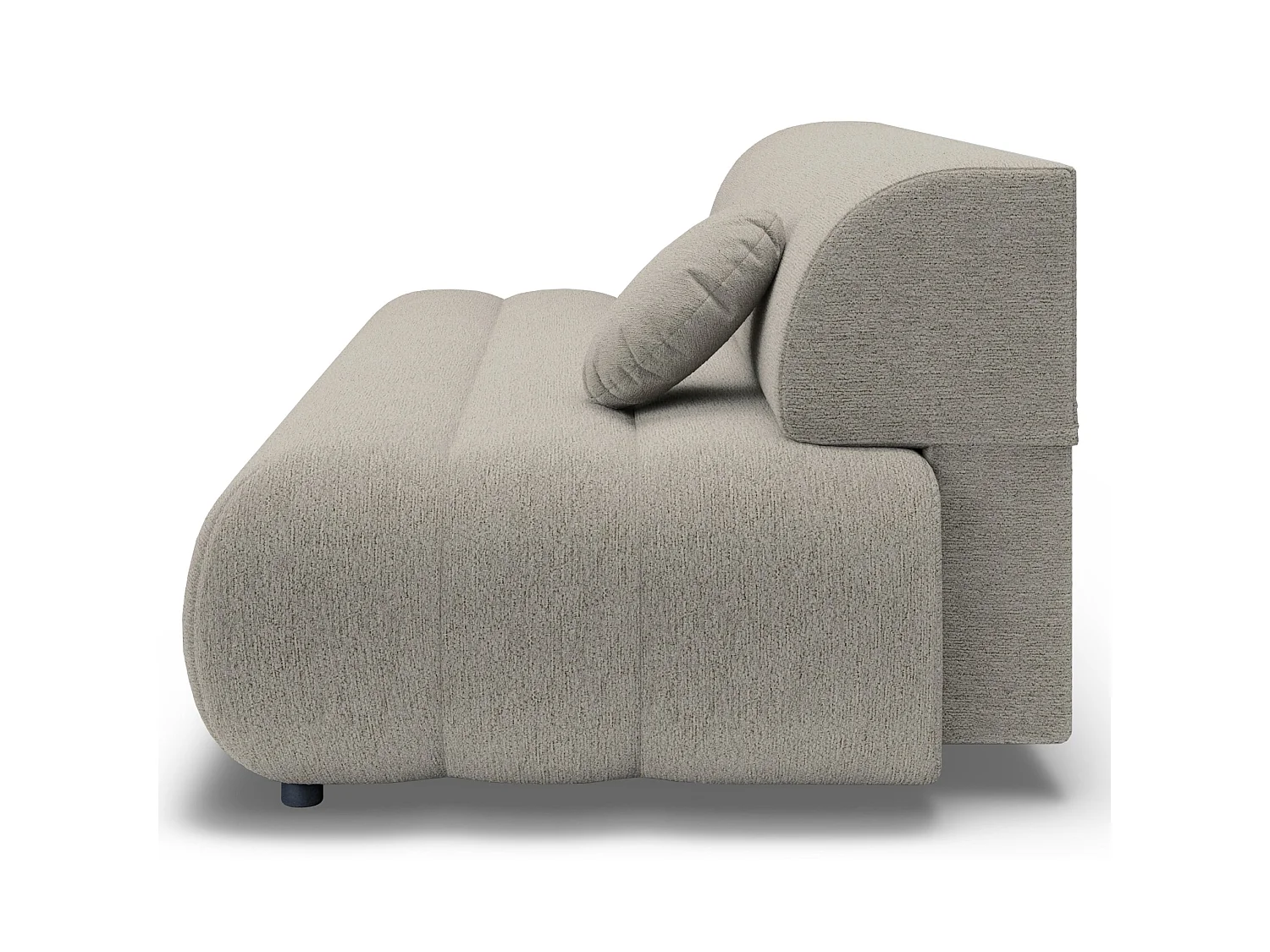 Canapé - 214 cm - Chenille Grėge - Arione
