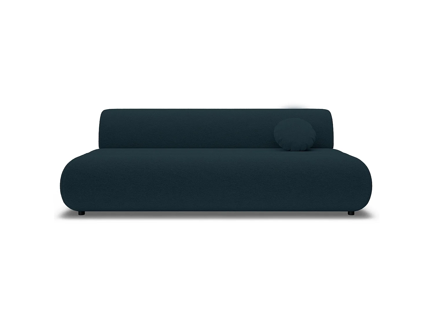Canapé - 214 cm - chenille bleu - Arione