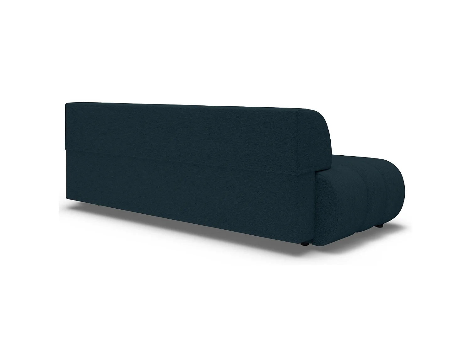 Canapé - 214 cm - chenille bleu - Arione