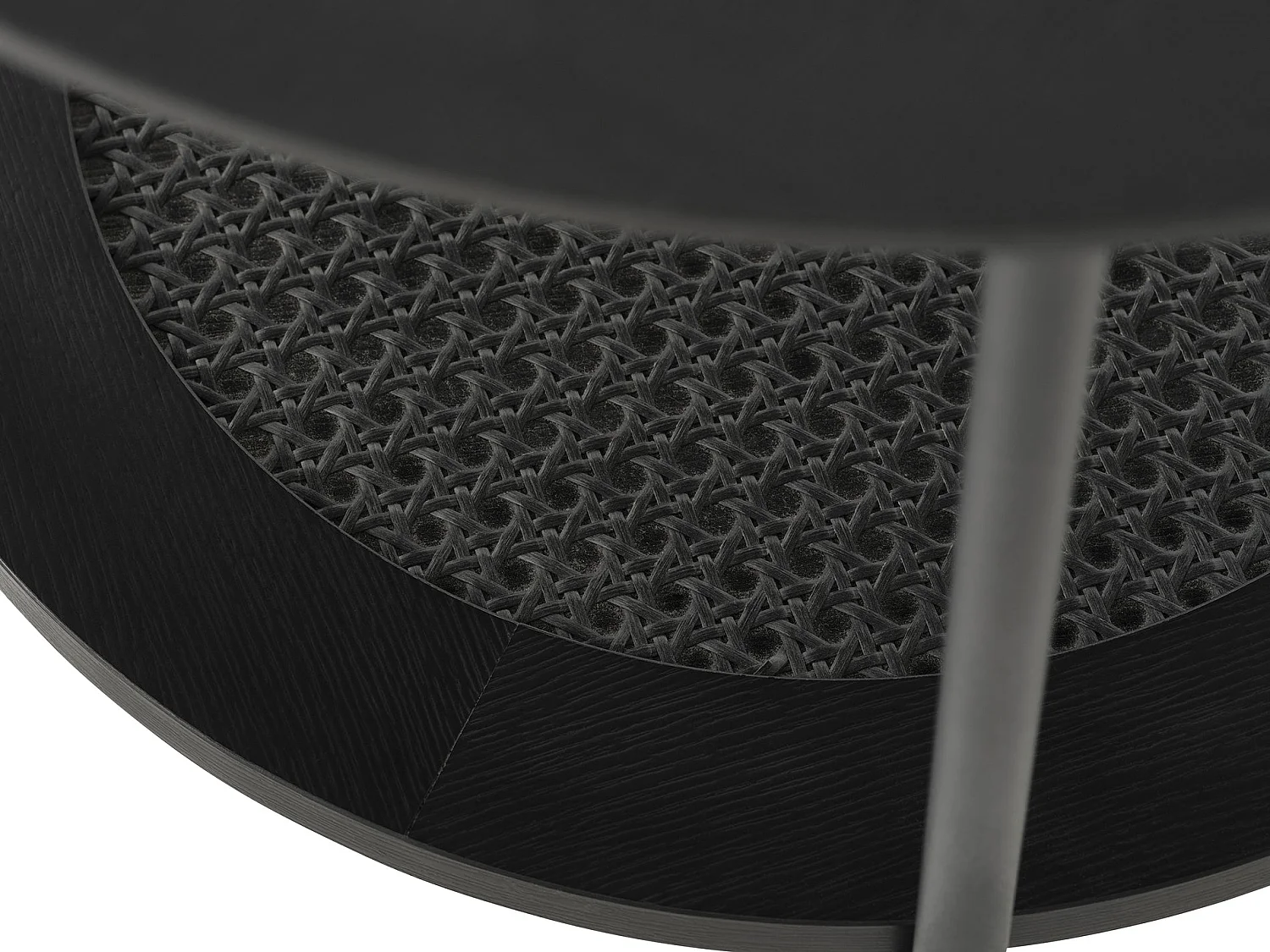 Table d'appoint - 50 cm - Chêne noir - Mogest
