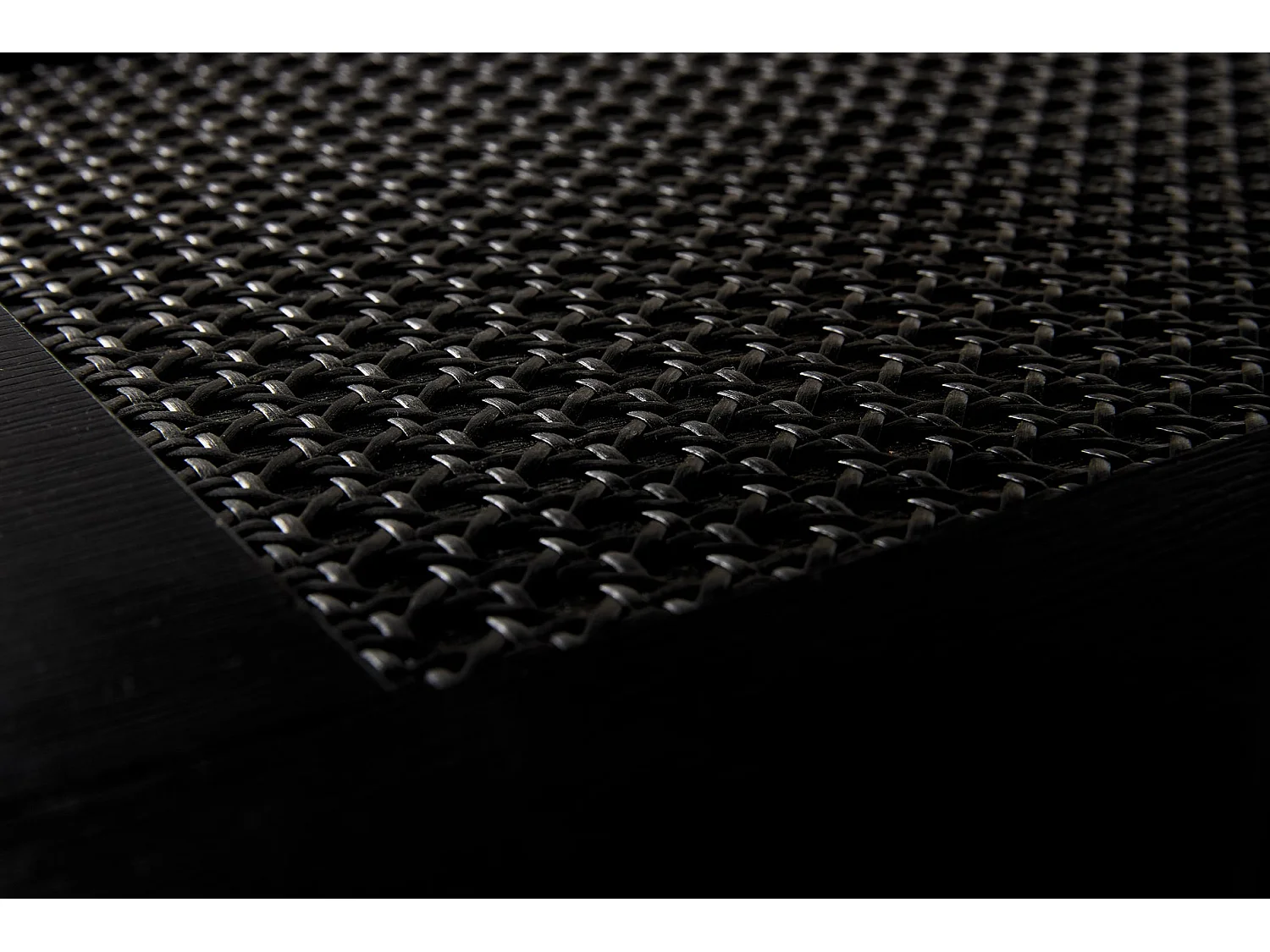 Salontafel, zwart eiken, 110x55 cm – Mogest
