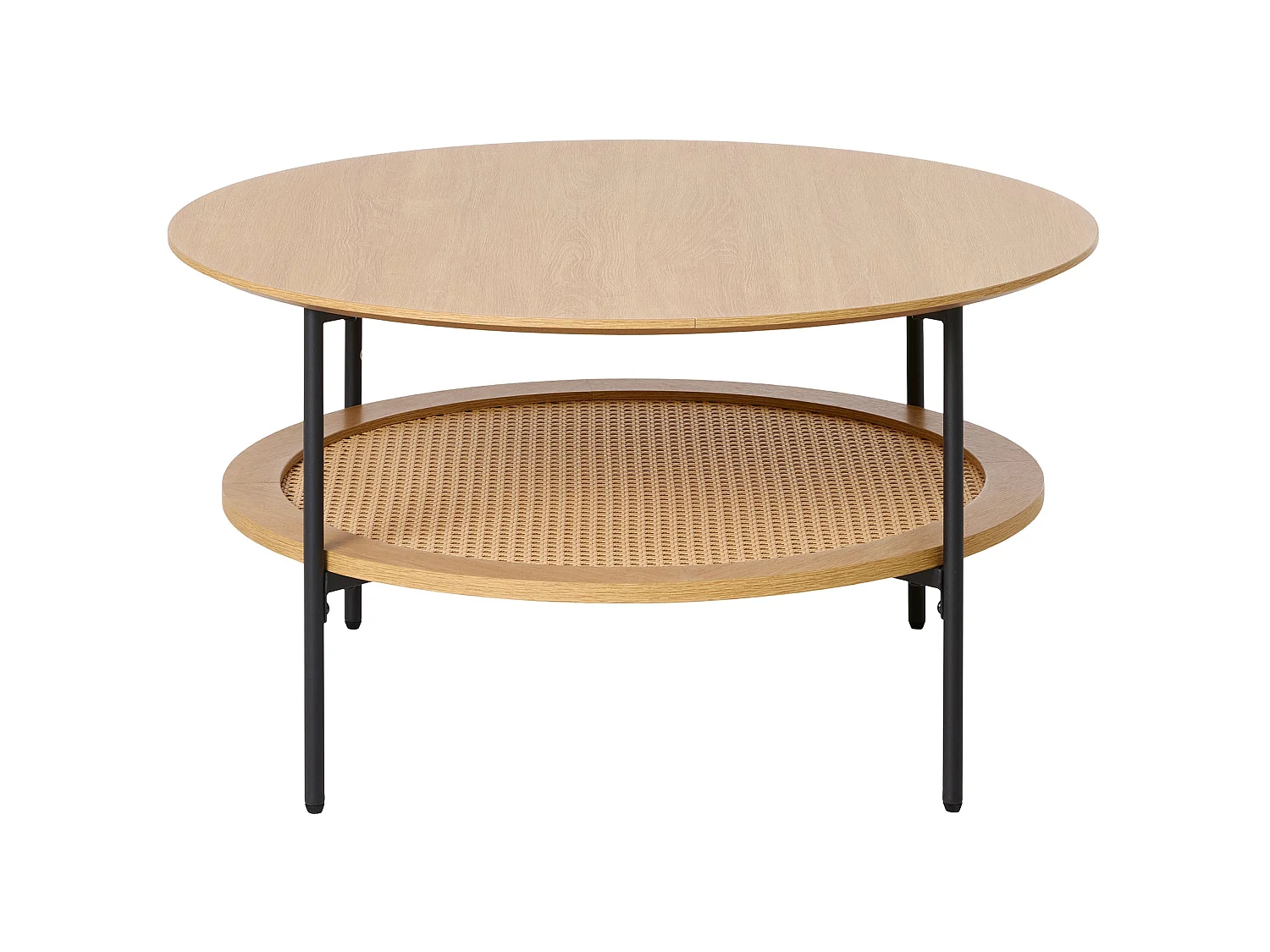 Salontafel, eiken naturel, 80 cm – Mogest