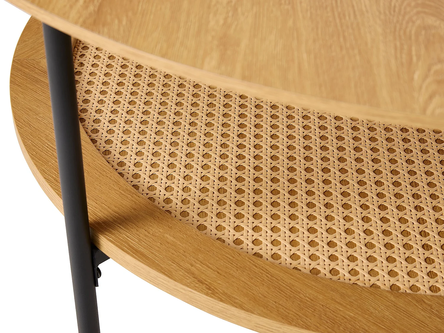 Salontafel, eiken naturel, 80 cm – Mogest