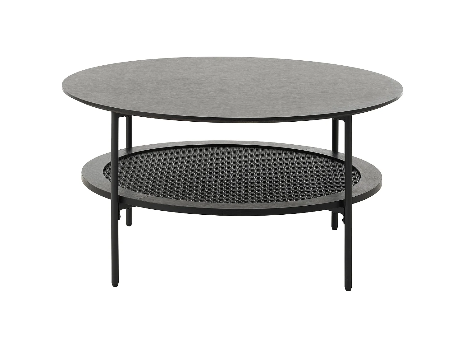 Table basse - 80 cm - Chêne noir - Mogest