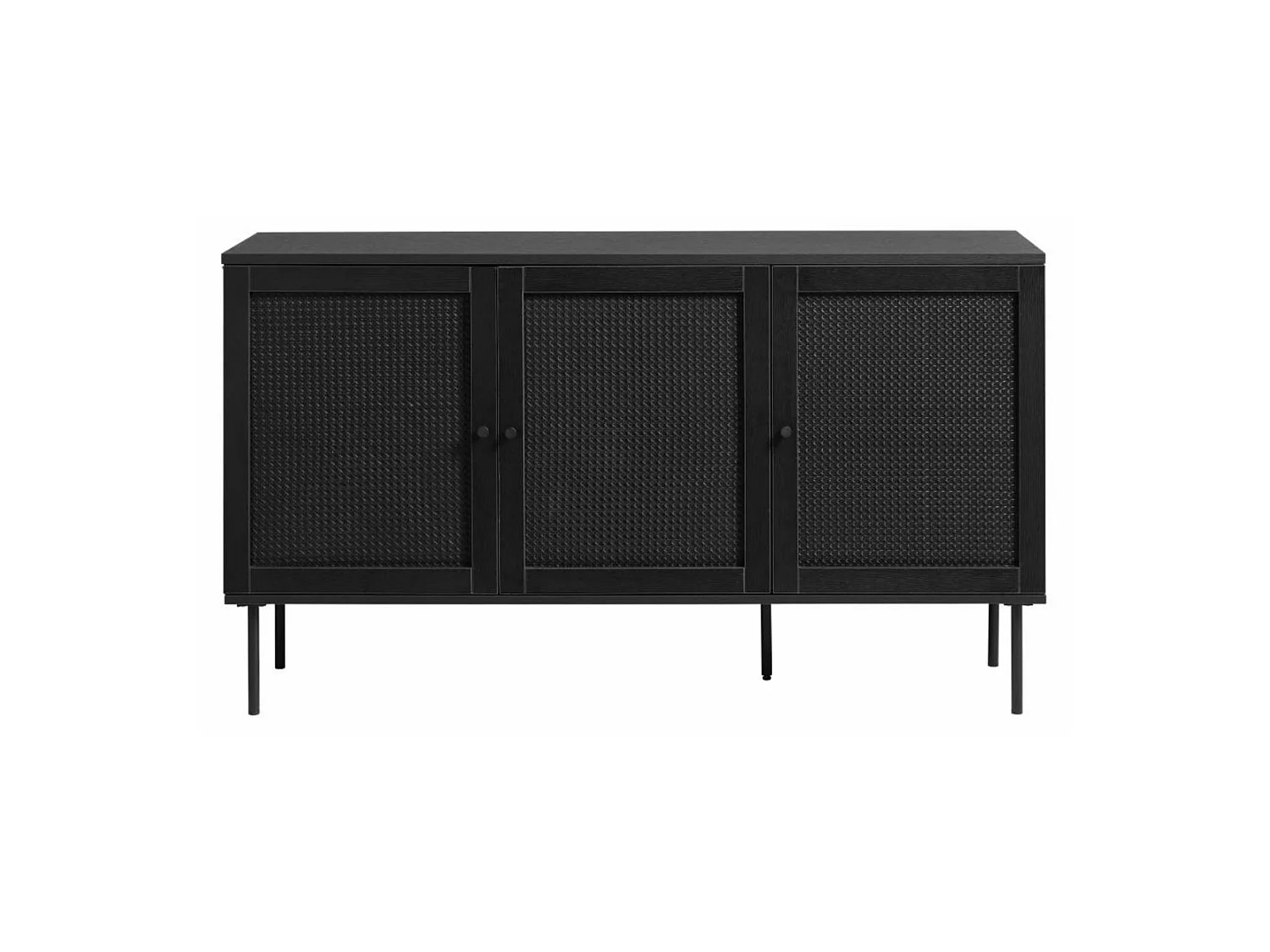 Buffet - 140 cm - Noir - Mogest