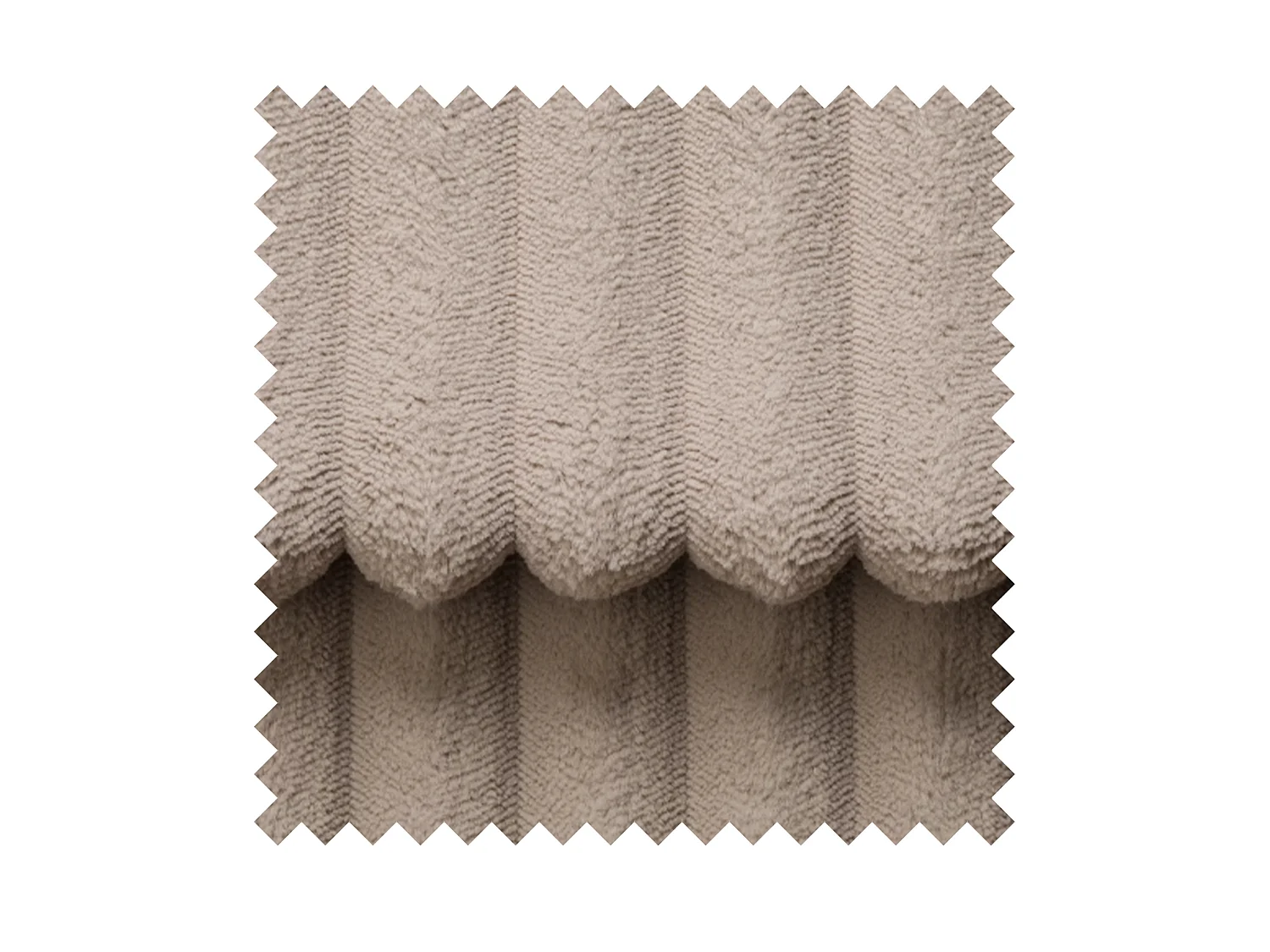 Gestoffeerd bed, corduroy greige, 200x200 cm – Shels