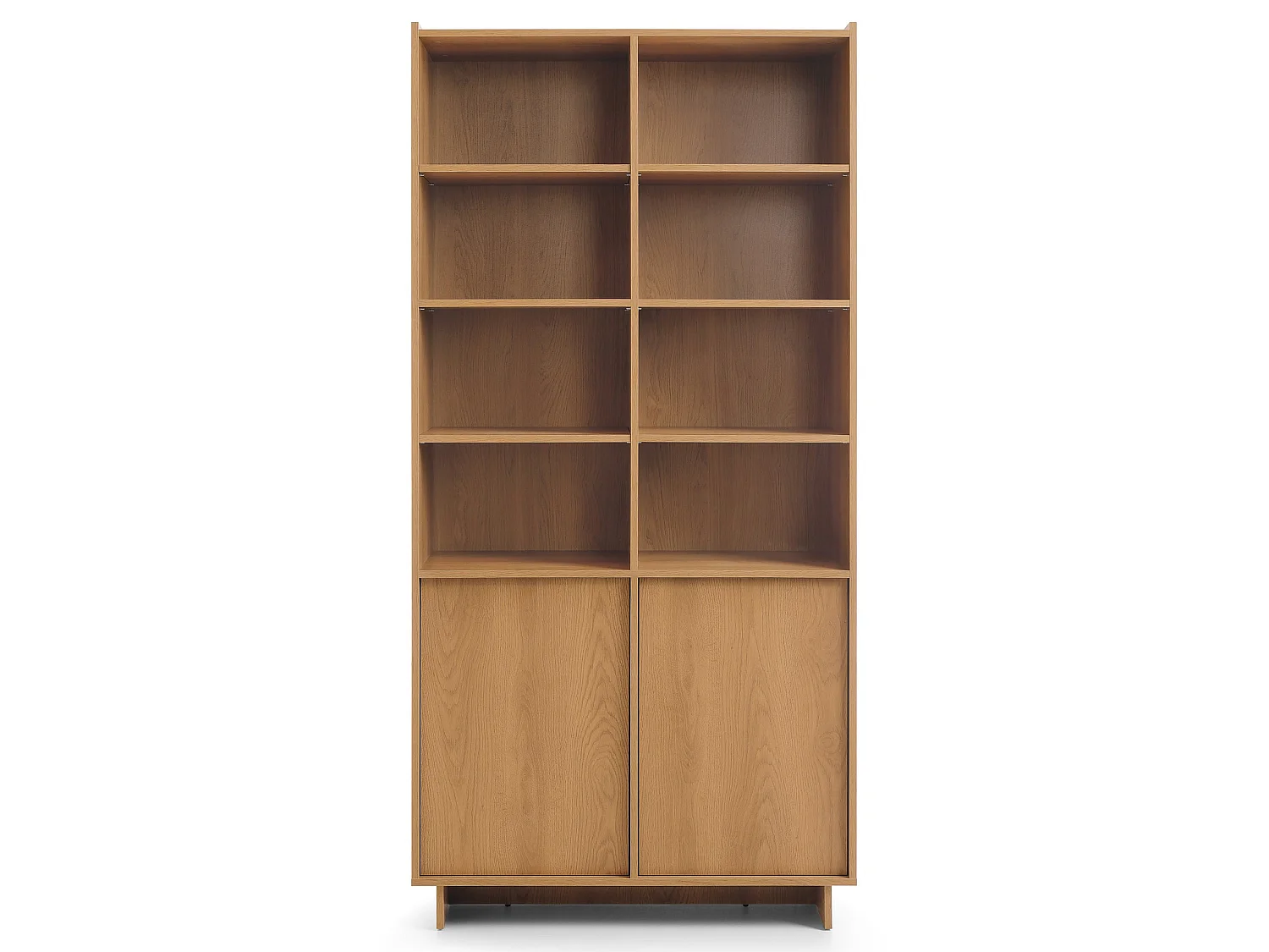 Standregal, Eichenholzoptik, 98 cm - Yasumi