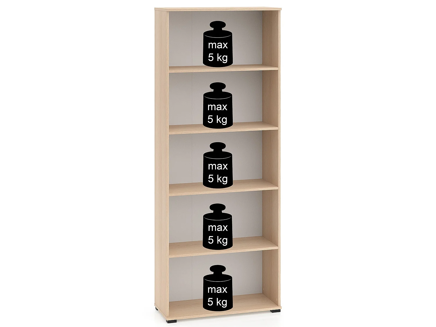 Étagère - 79 cm - Chêne - Odelis