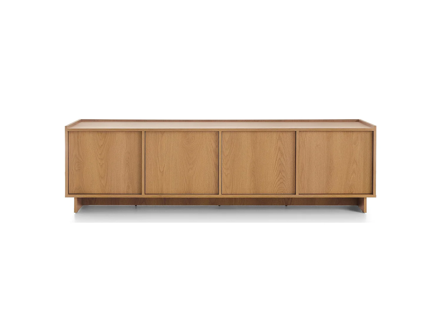 Mueble de TV - 195 cm - efecto roble - Yasumi