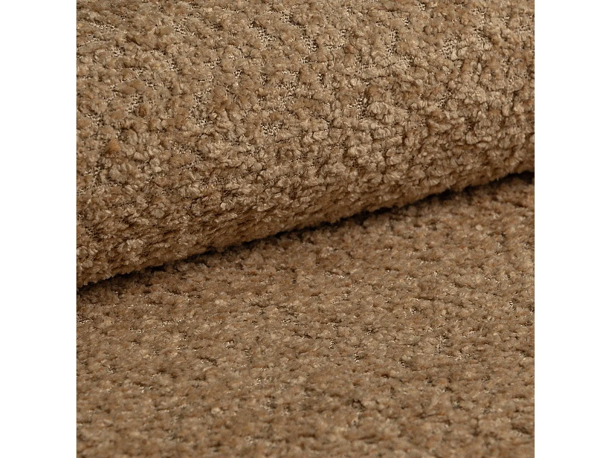 FURNISTAR Gestoffeerd bed SOFIA 180x200 met opbergruimte|Bubble|Tweepersoonsbed|Lattenbodem|Boxspring-look|zonder matras-Karamel