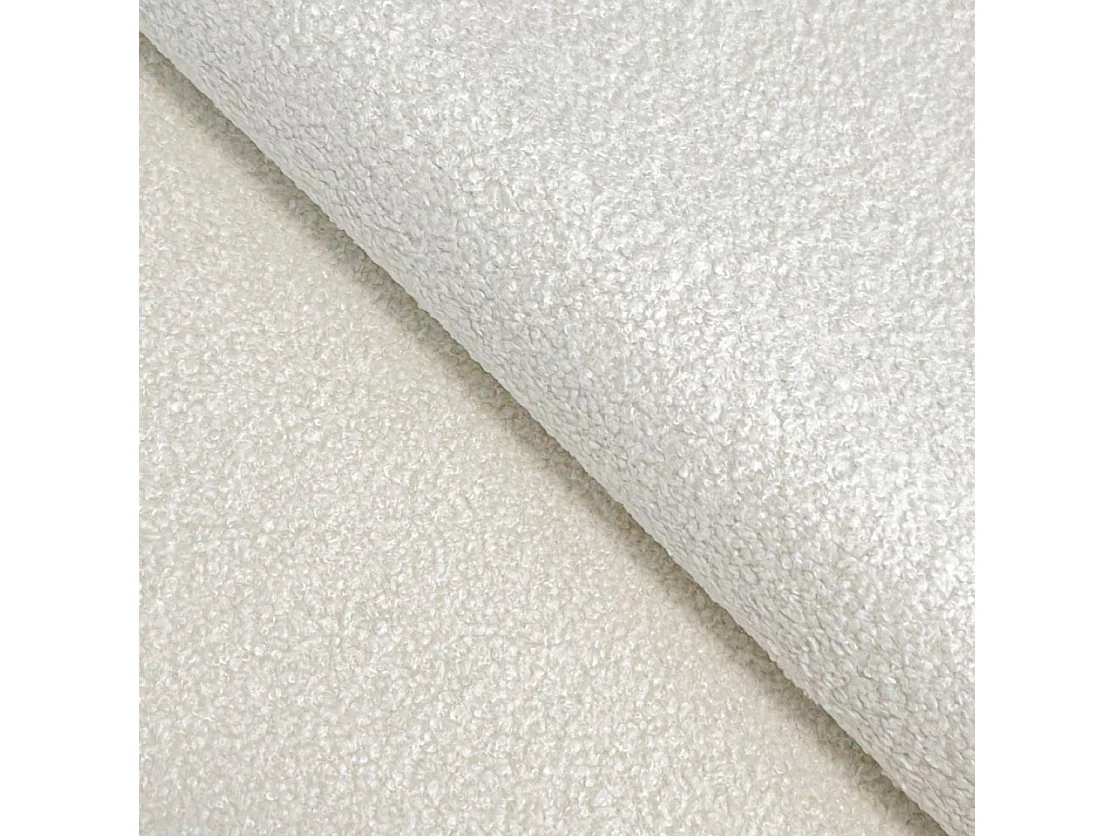 FURNISTAR Łóżko tapicerowane LINO z pojemnikiem na pościel 160x200|Łóżko dwuosobowe|Stelaż|Wygląd łóżka kontynentalnego|bez materaca-Biały