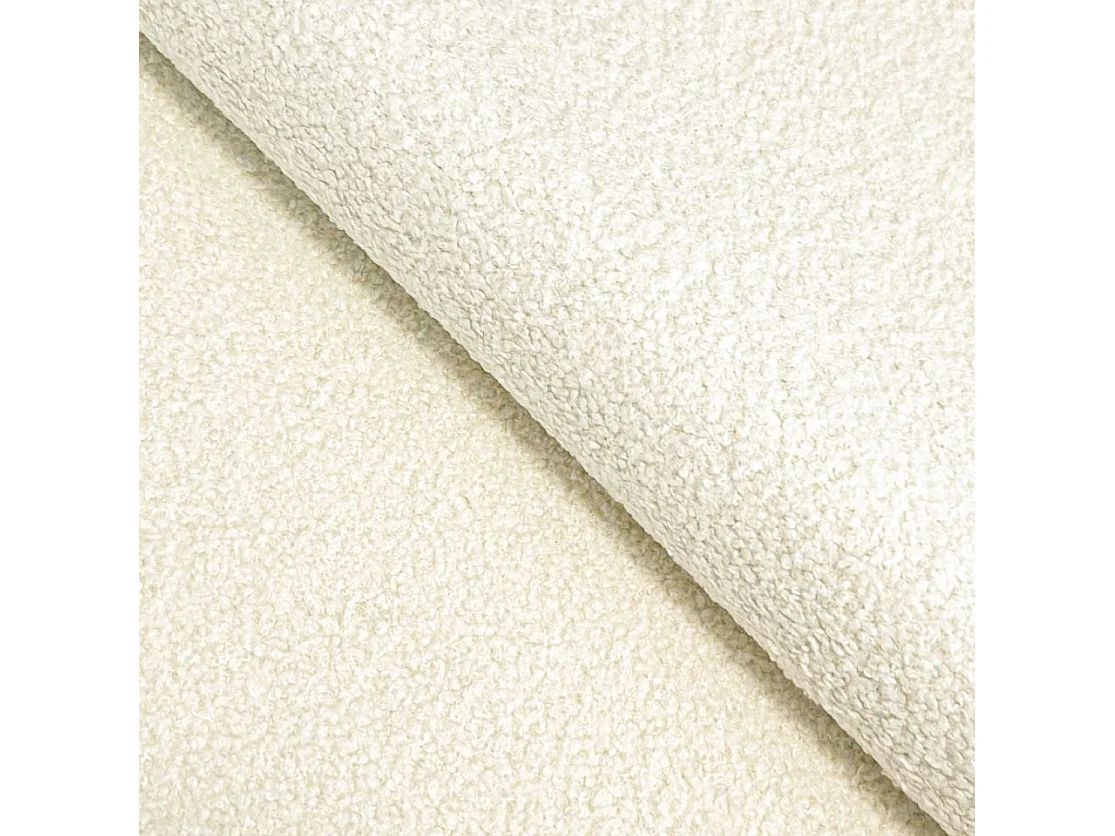 Lit rembourré VALERIO avec coffre de rangement 180x200|Lit double|Sommier à lattes|Aspect lit boxspring|sans matelas|Chambre-Crème