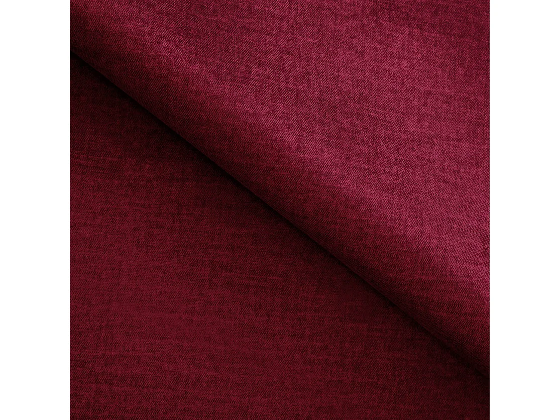 FURNISTAR Gestoffeerd bed BEA I met opbergruimte 180x200 |Tweepersoonsbed met opbergruimte|Lattenbodem|Boxspring-look|zonder matras - Wijnrood