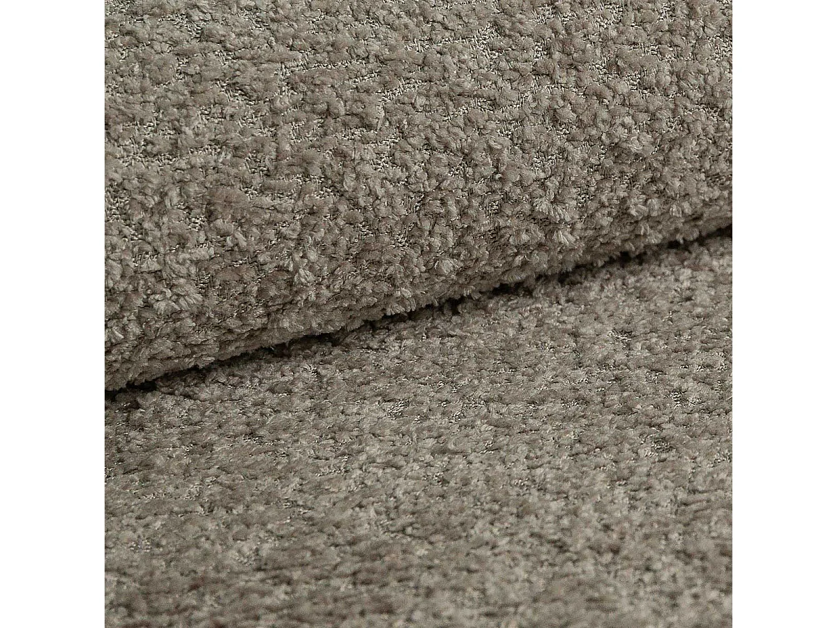 FURNISTAR Gestoffeerd bed SOFIA 120x200 met opbergruimte|Bubble|Tweepersoonsbed|Lattenbodem|Boxspring-look|zonder matras-Taupe