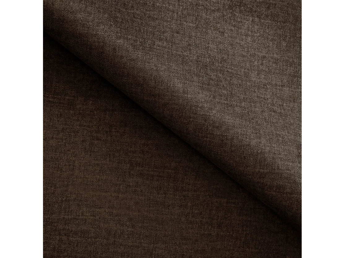 FURNISTAR Gestoffeerd bed BEA I met opbergruimte 180x200 |Tweepersoonsbed met opbergruimte|Lattenbodem|Boxspring-look|zonder matras - Bruin