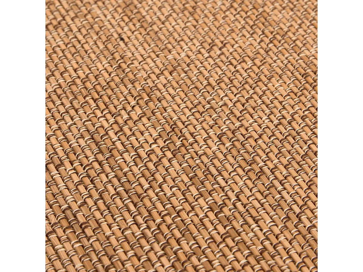 Tapis de Salle de Bain en Bambou "Stemy" 50x80cm Noir