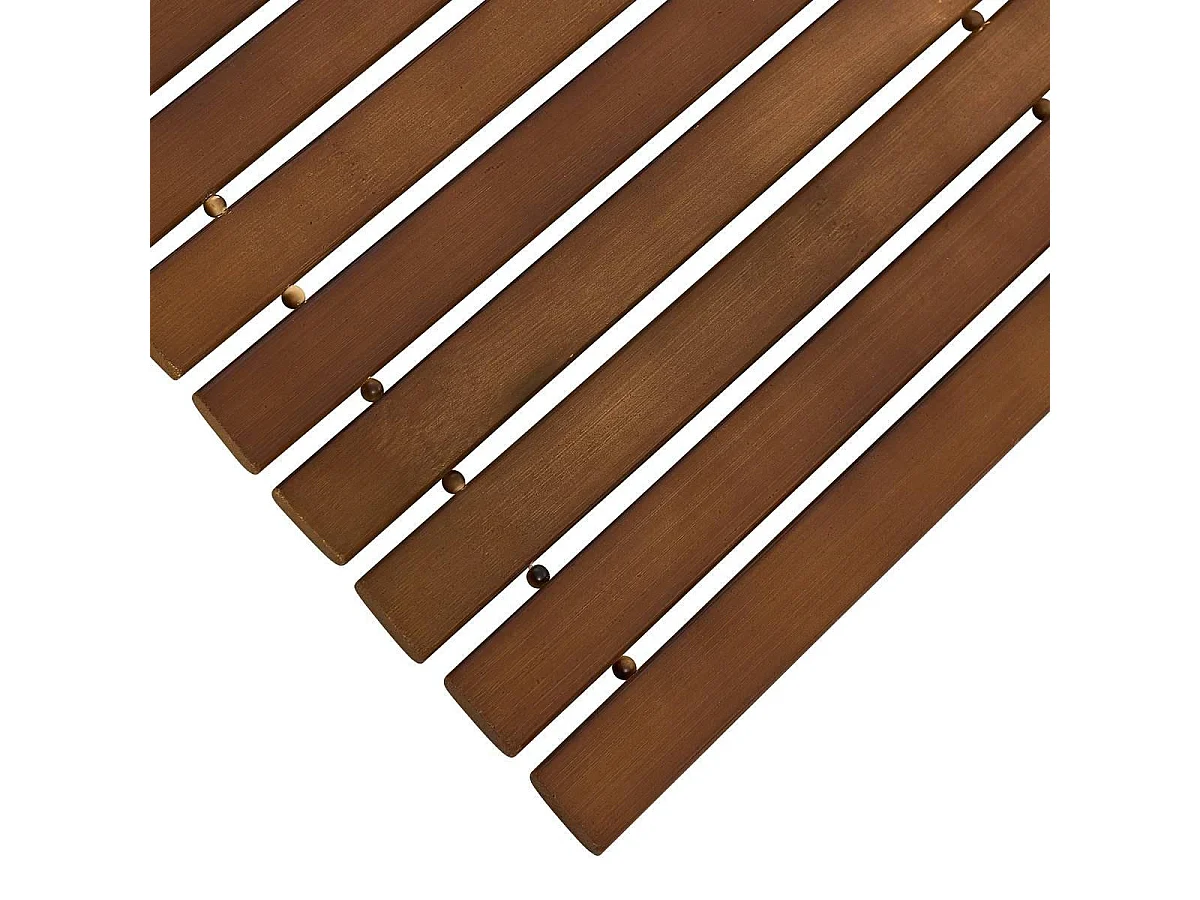 Caillebotis en Bambou "Rolly" 40x60cm Marron