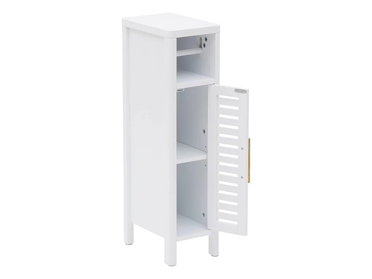 Dérouleur WC Avec Réserve "Oréa" 78cm Blanc