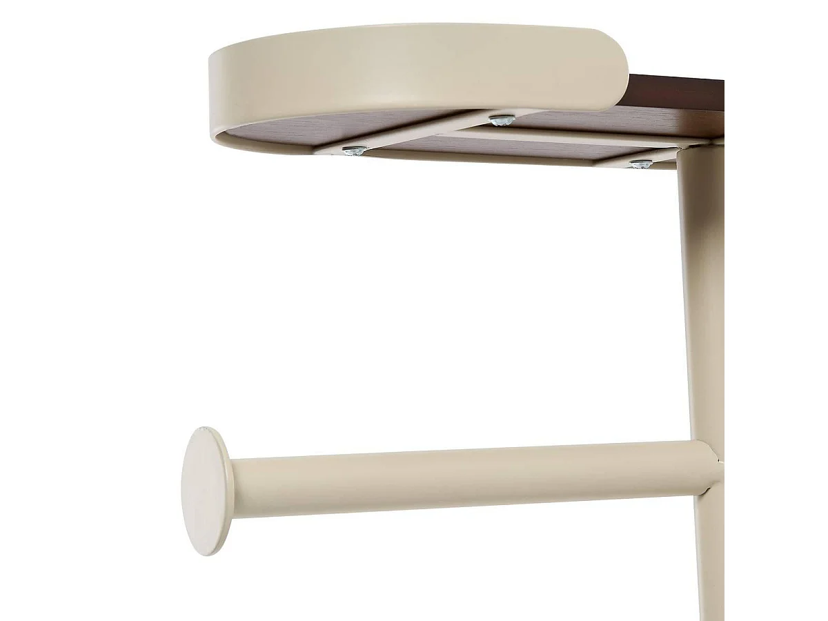 Dérouleur WC Avec Réserve "Argiléo" 72cm Beige