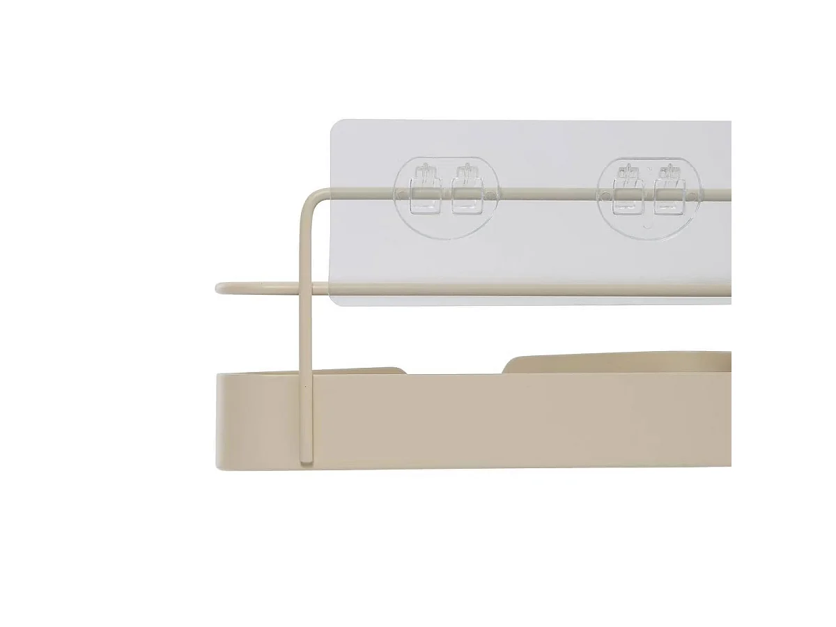 Étagère d'Angle de Douche "Argiléo" 28cm Beige
