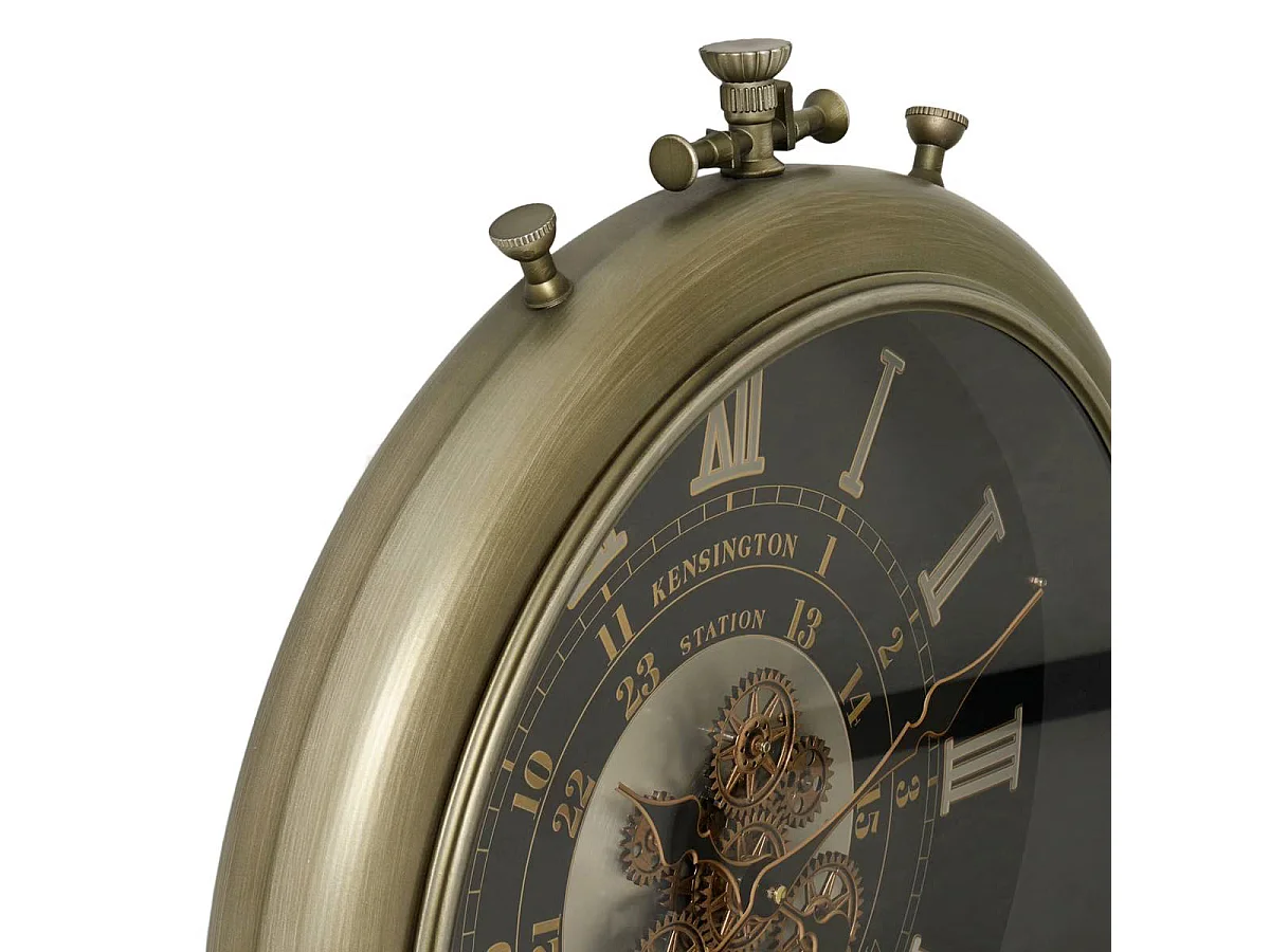 Horloge Murale Gousset "Fran" 61cm Noir